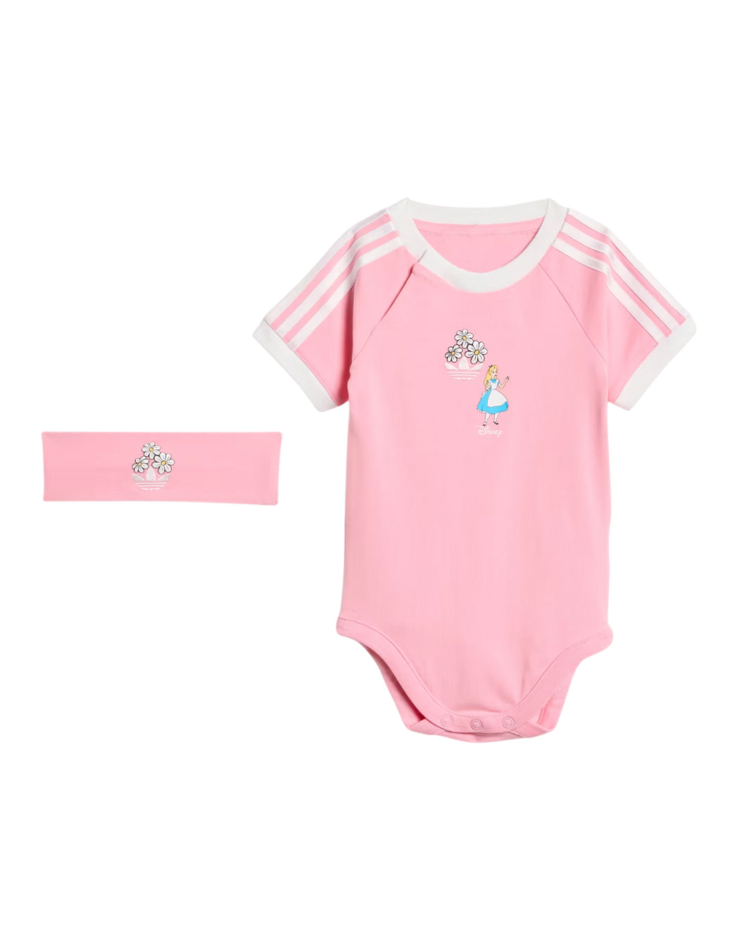 Adidas SET CON BODY E FASCIA PER CAPELLI Rosa