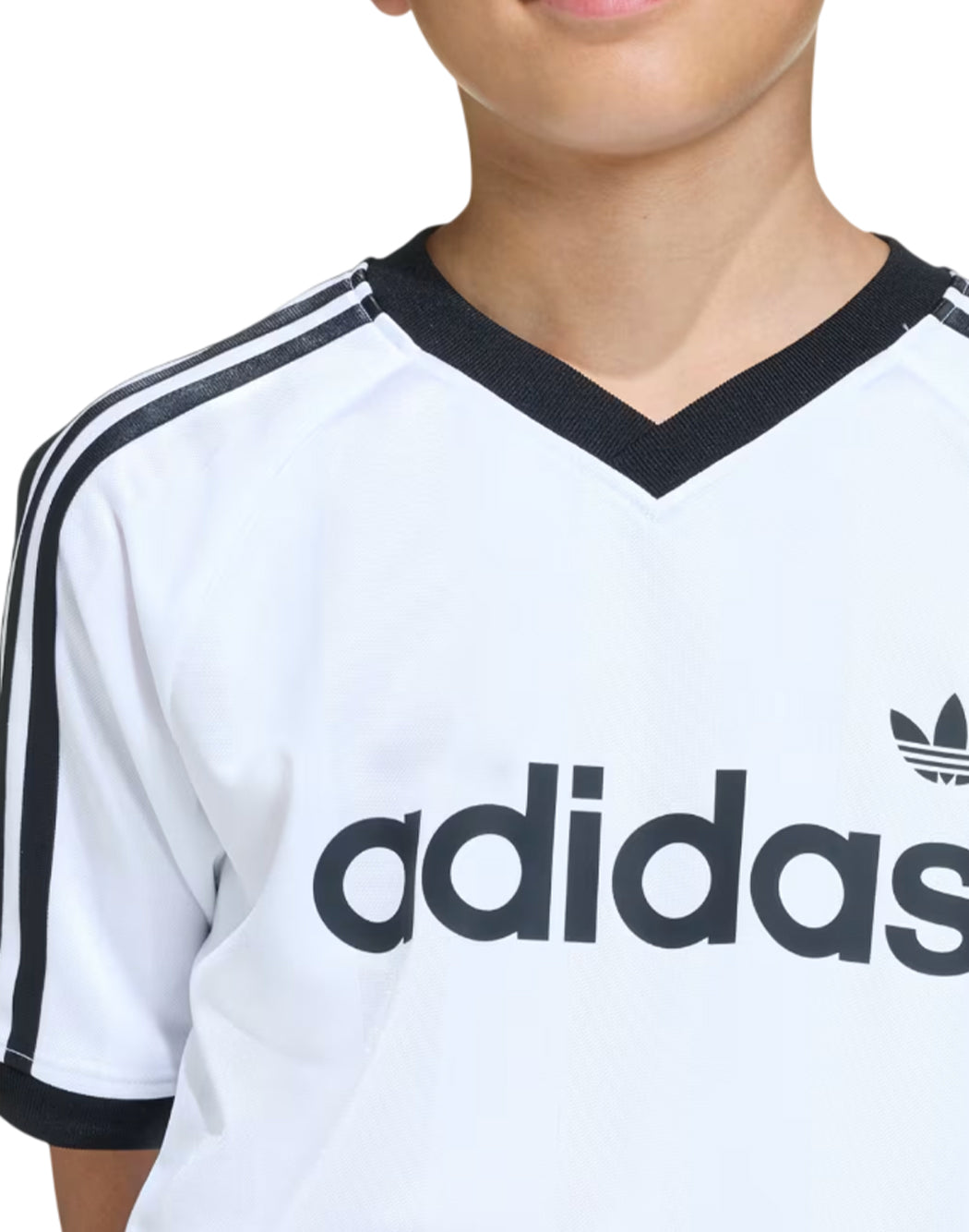 Adidas T-Shirt mit Logo-Print Weiß