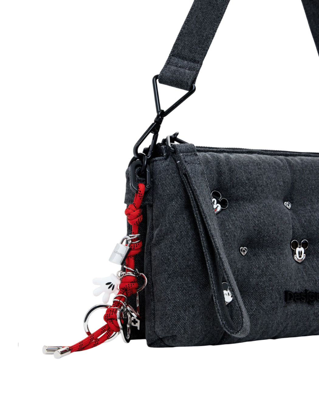 "Desigual BORSA MEDIUM "MICKEY" Grigio"