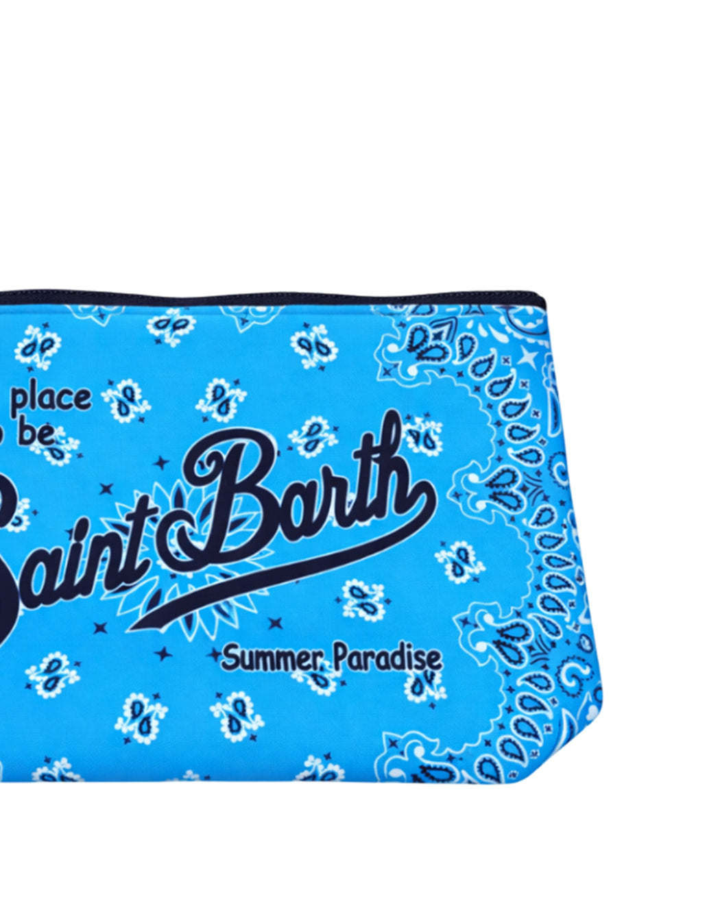 Mc2 Saint Barth ALINE CLUTCH Hellblau