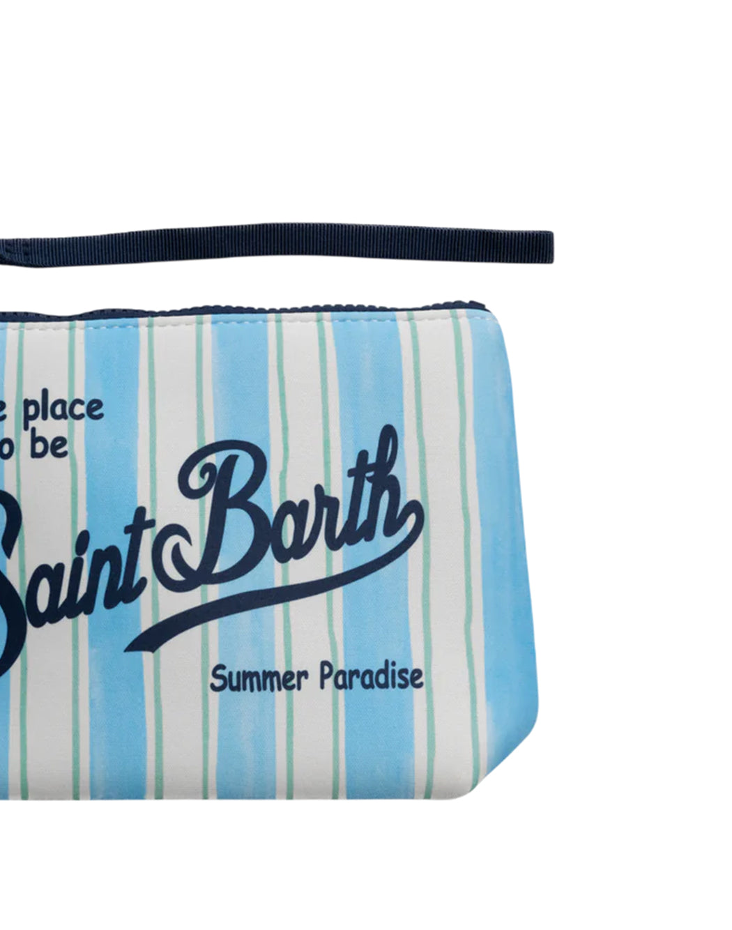 Mc2 Saint Barth ALINE CLUTCH Hellblau
