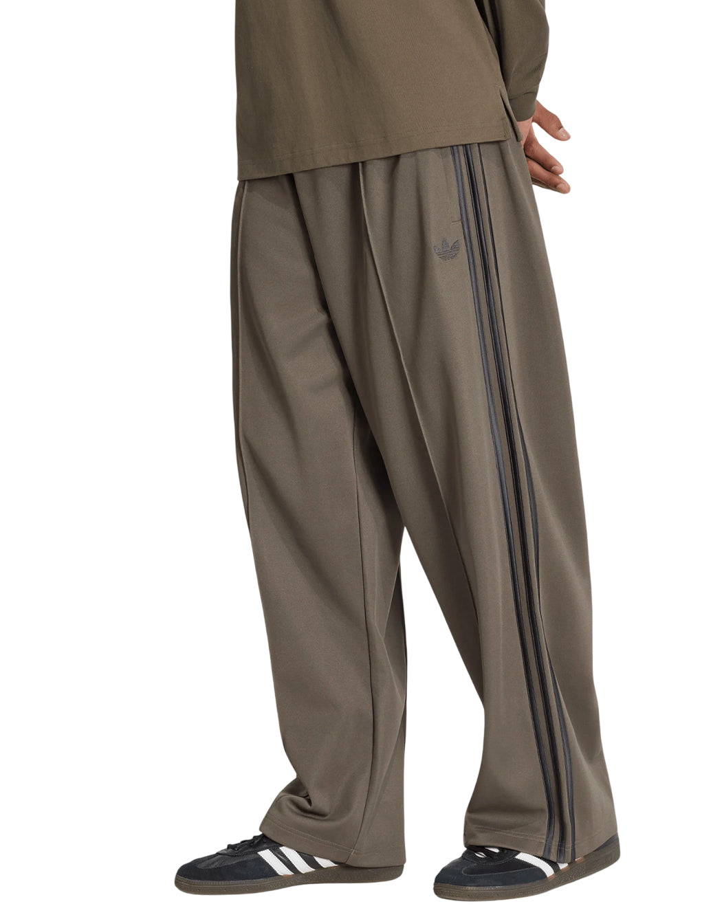 Adidas Pantaloni sportivi da Uomo Adidas, colore Marrone Verde
