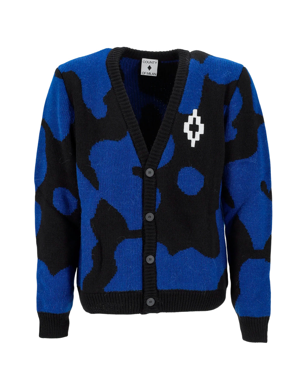 County Of Milan Cardigan e giacche in maglia da Uomo County of milan, colore Blu Blu