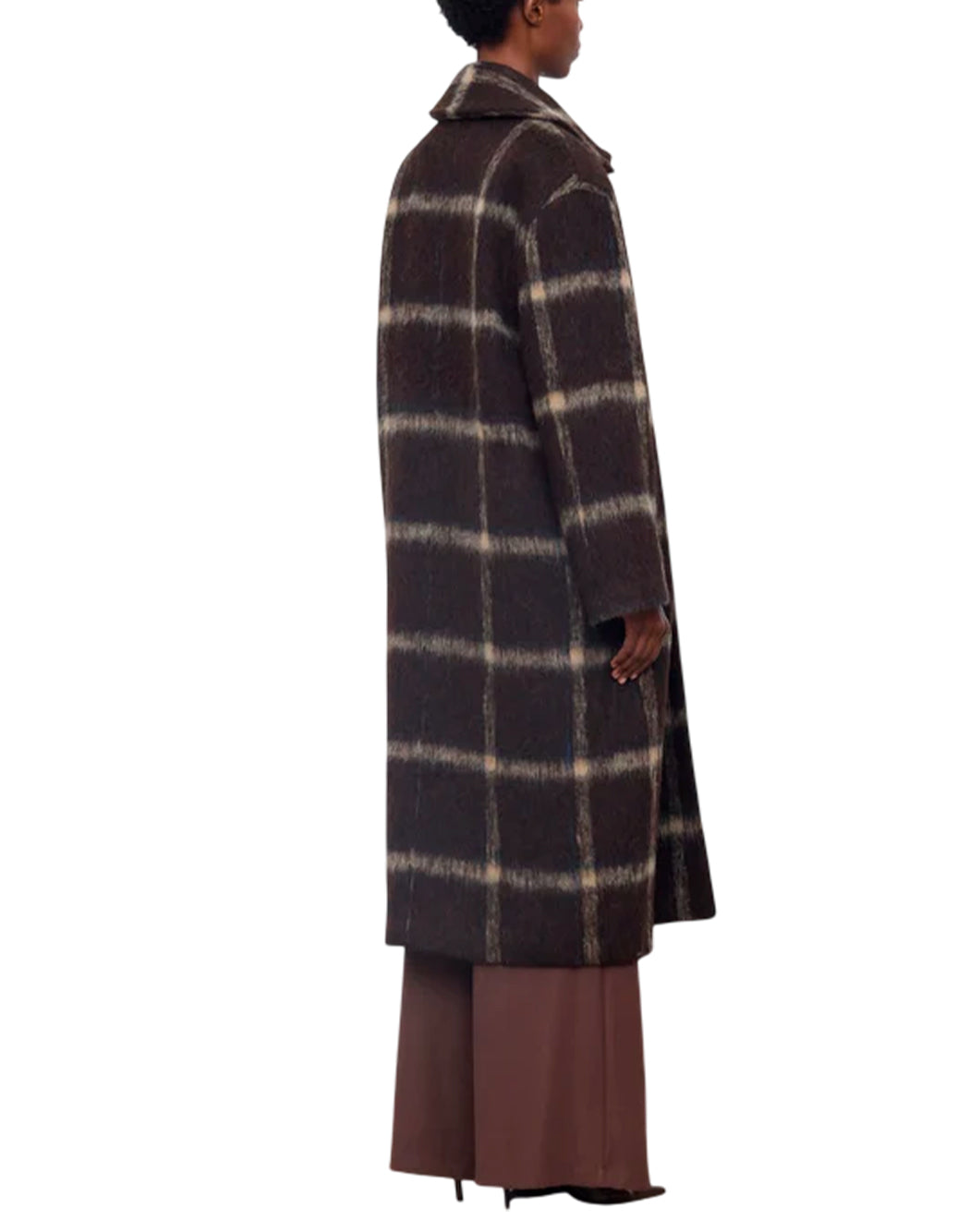 Eleh Cappotti lunghi da Donna Eleh, colore Marrone Marrone
