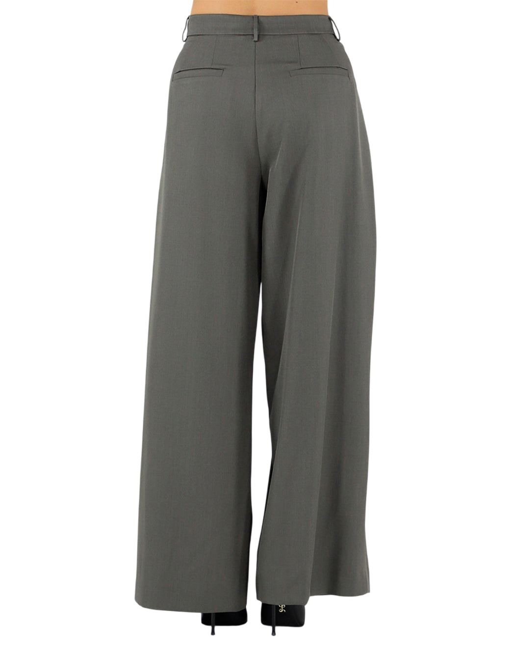 Meimeij Pantaloni cropped da Donna Meimeij, colore Marrone Marrone
