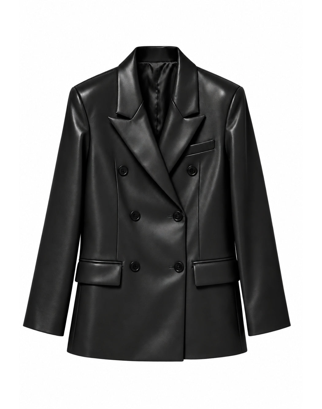 Meimeij Giacche in pelle da Donna Meimeij, colore Nero Nero
