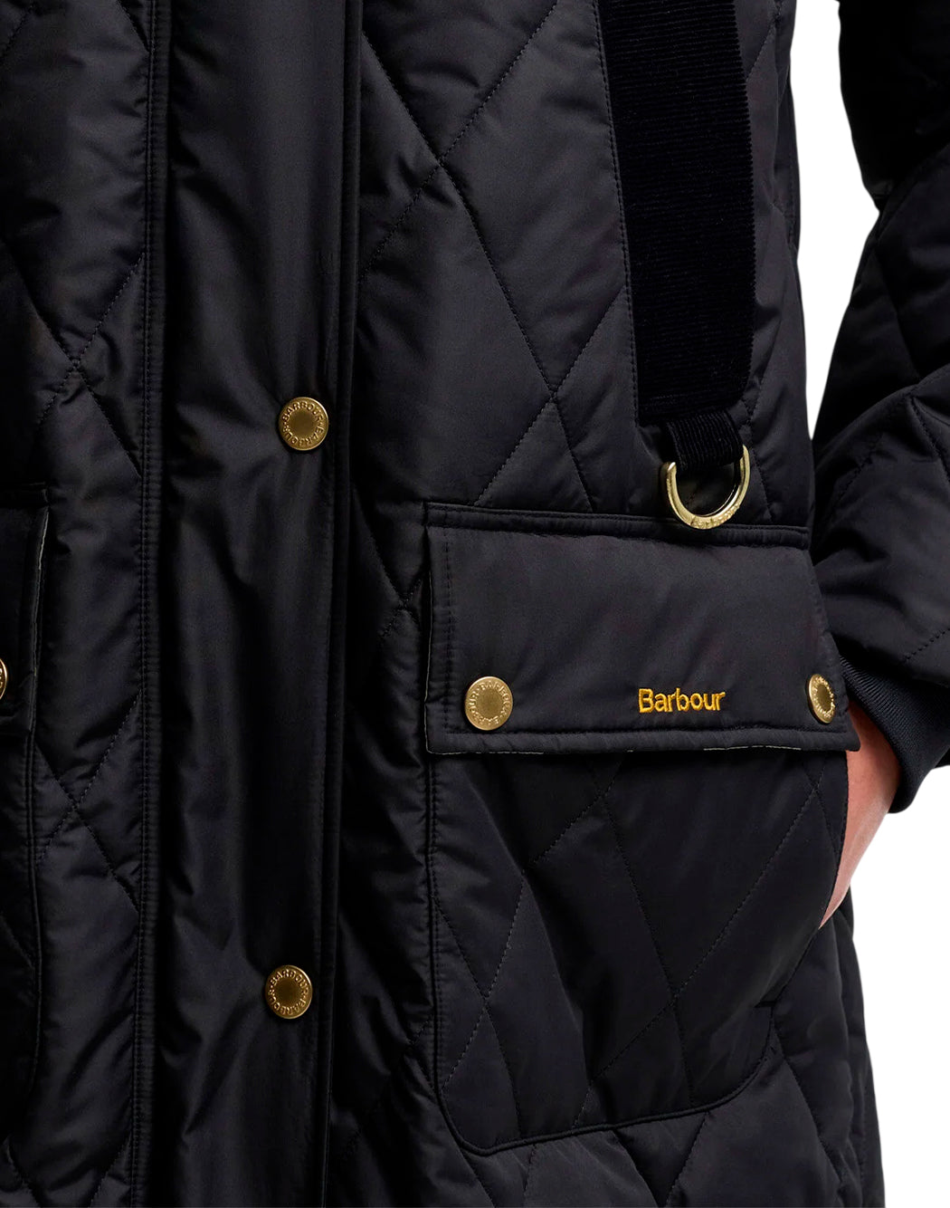 Barbour Piumini lunghi da Donna Barbour, colore Nero Nero
