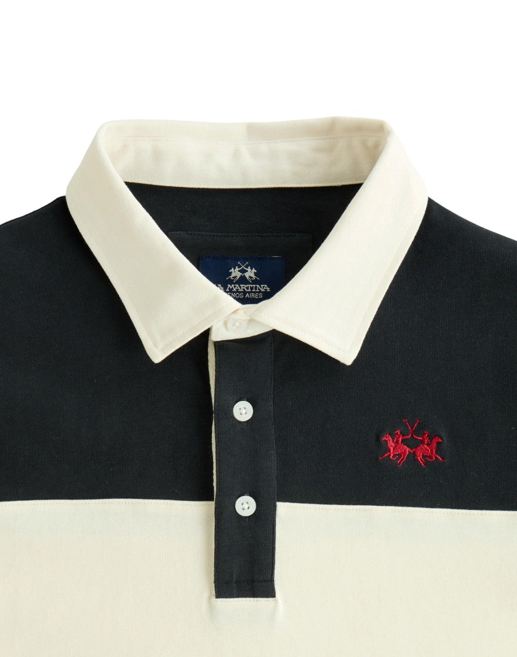 La Martina Polo maniche lunghe da Uomo La martina, colore Blu Blu