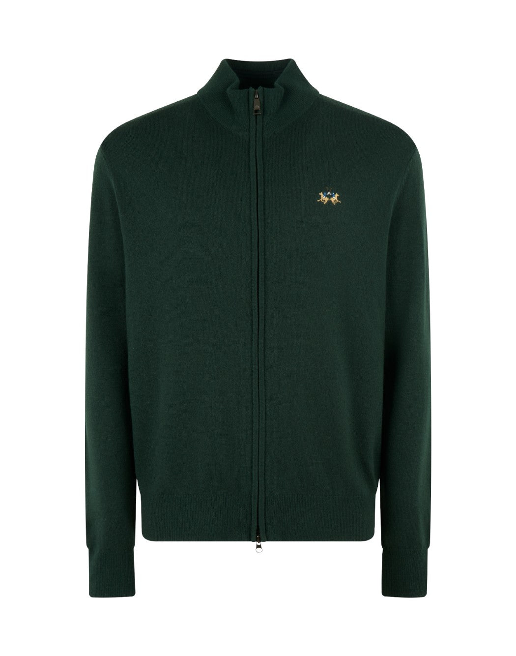 La Martina Cardigan e giacche in maglia da Uomo La martina, colore Verde Verde