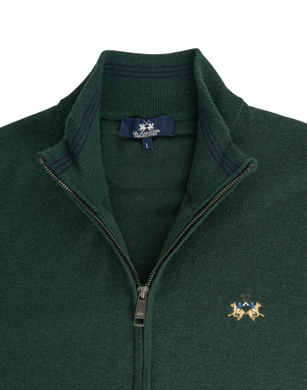 La Martina Cardigan e giacche in maglia da Uomo La martina, colore Verde Verde