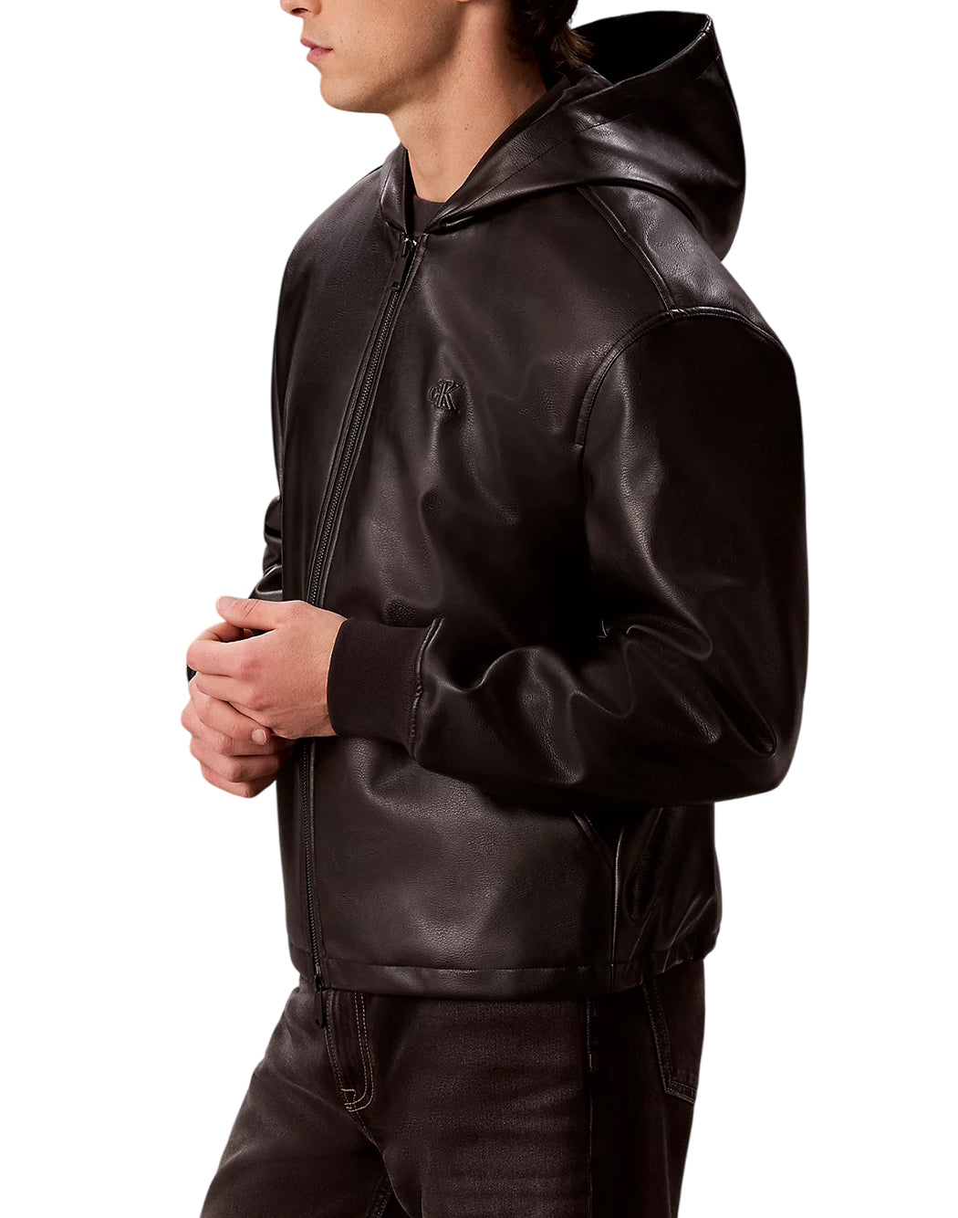 Calvin Klein Jeans Giacche in pelle da Uomo Calvin klein jeans, colore Nero Nero
