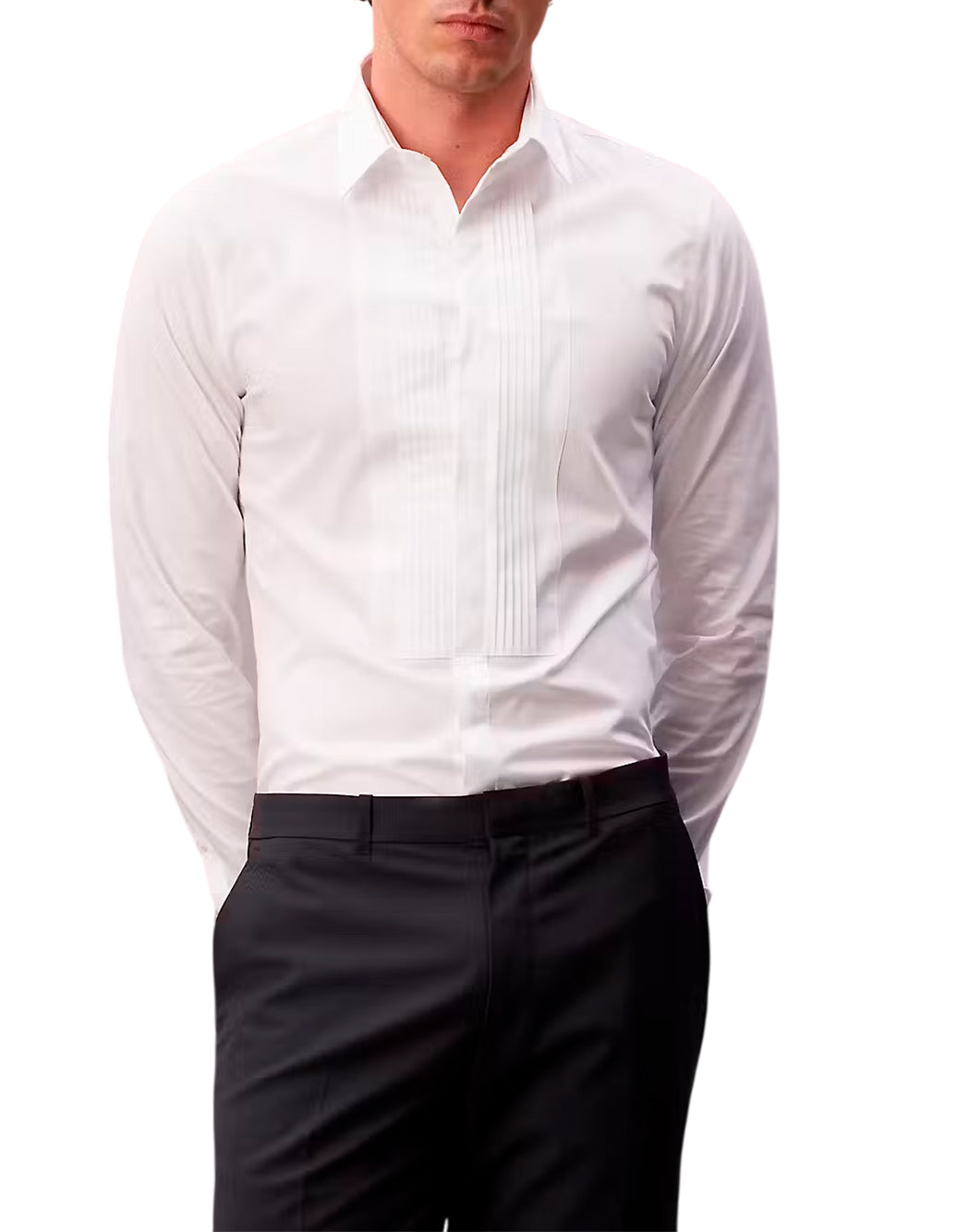 Calvin Klein Camicie casual da Uomo Calvin klein, colore Bianco Bianco