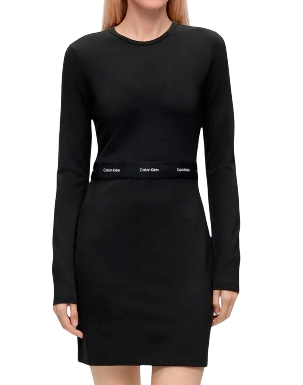 Calvin Klein Jeans Abiti midi da Donna Calvin klein jeans, colore Nero Nero