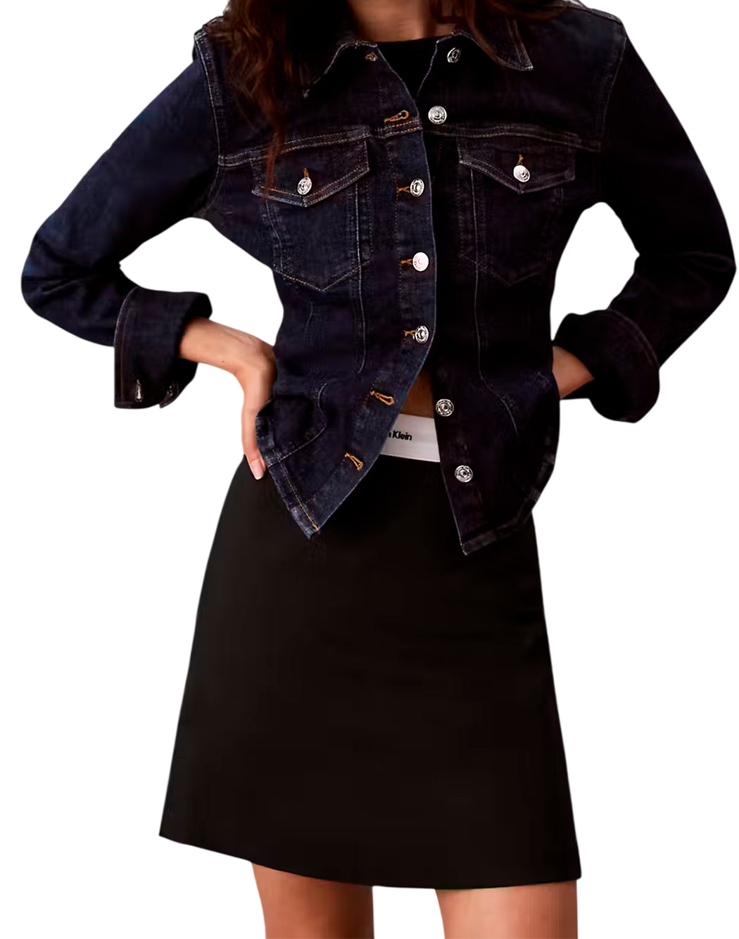 Calvin Klein Jeans Minigonne da Donna Calvin klein jeans, colore Nero Nero