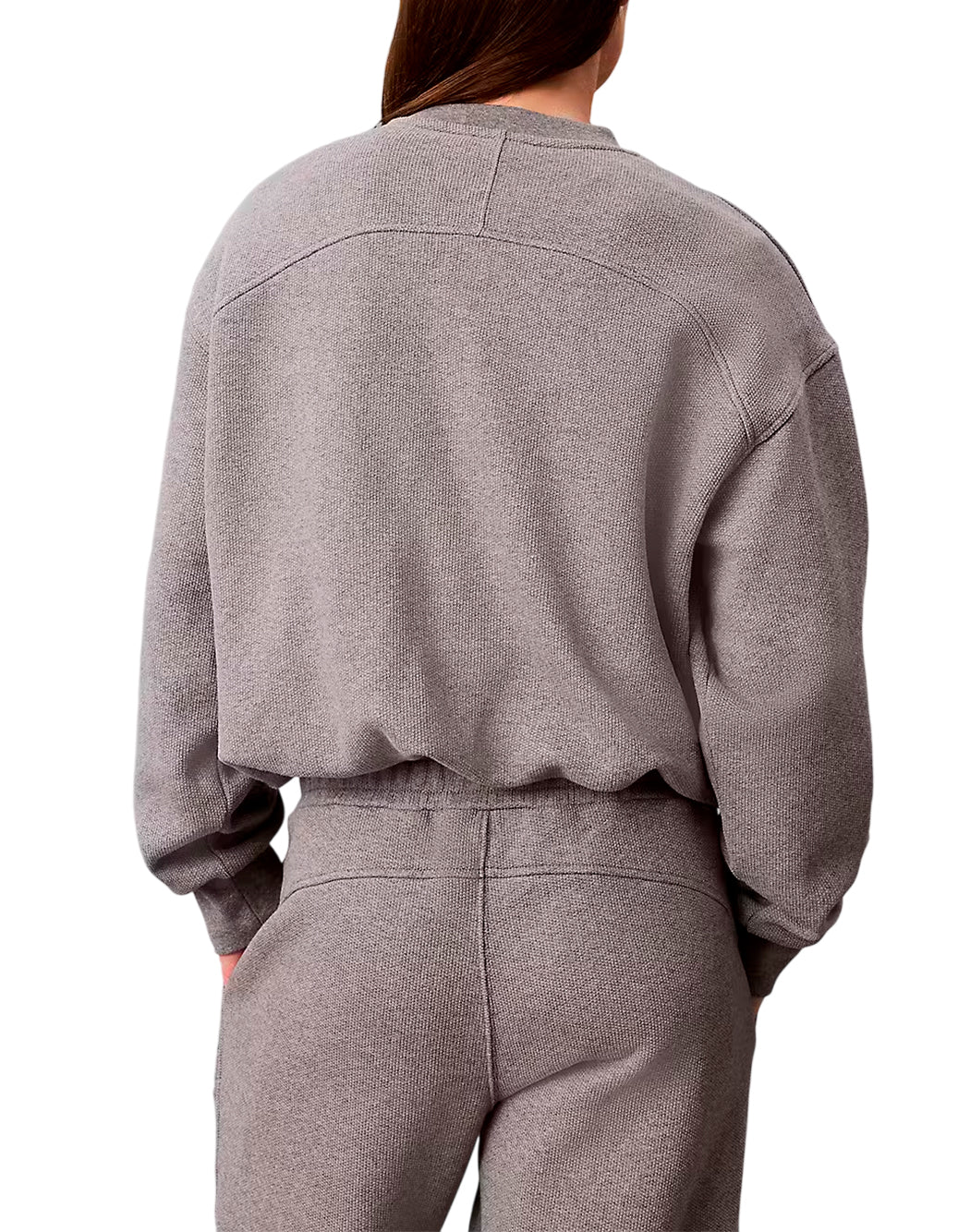 Calvin Klein Jeans Felpe girocollo da Donna Calvin klein jeans, colore Grigio Grigio
