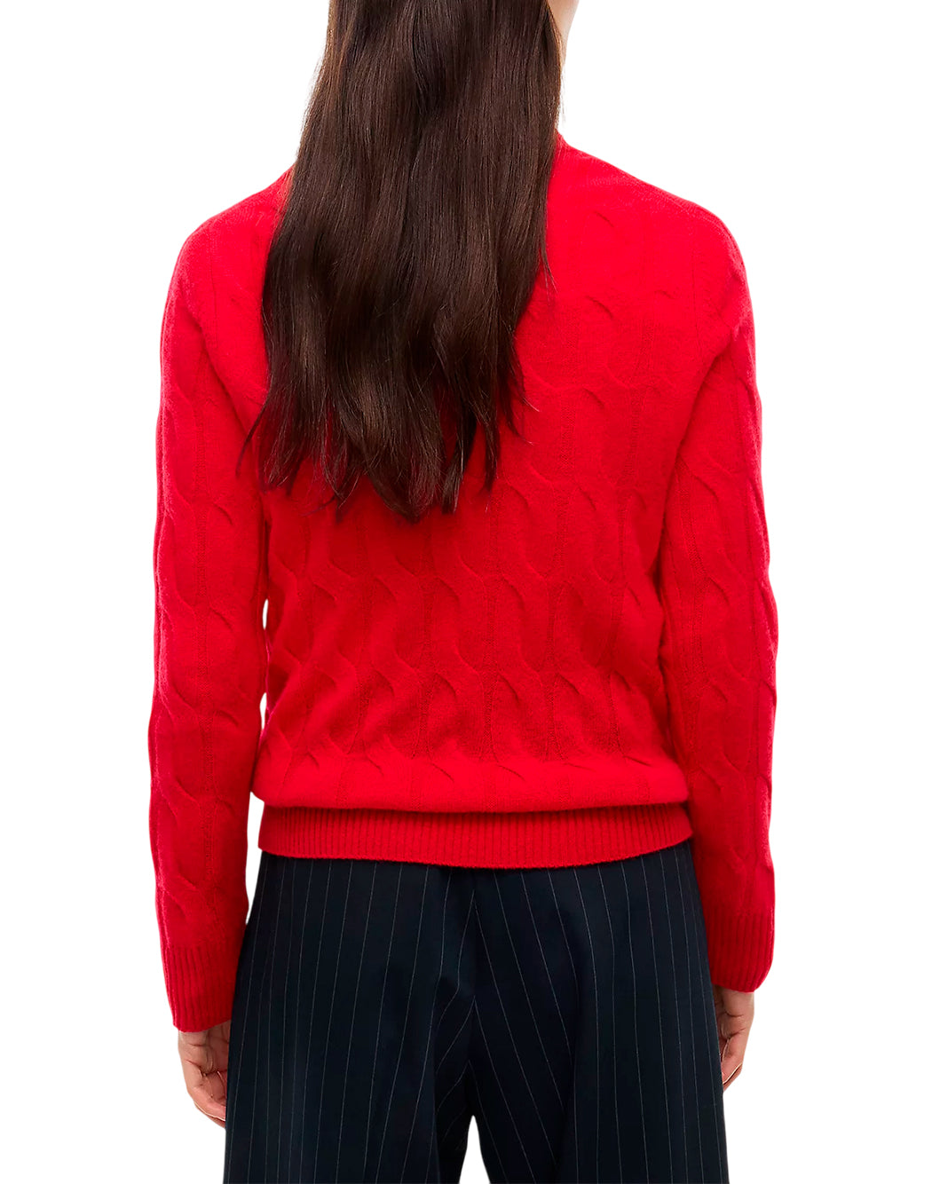 Tommy Hilfiger Maglie girocollo da Donna Tommy hilfiger, colore Rosso Rosso