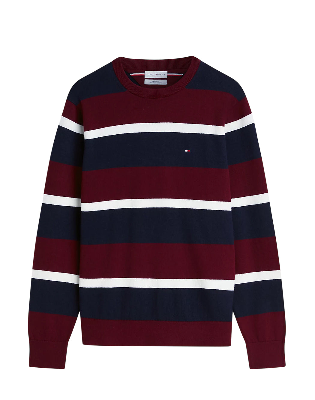 Tommy Hilfiger Maglie girocollo da Uomo Tommy hilfiger, colore Rosso Rosso