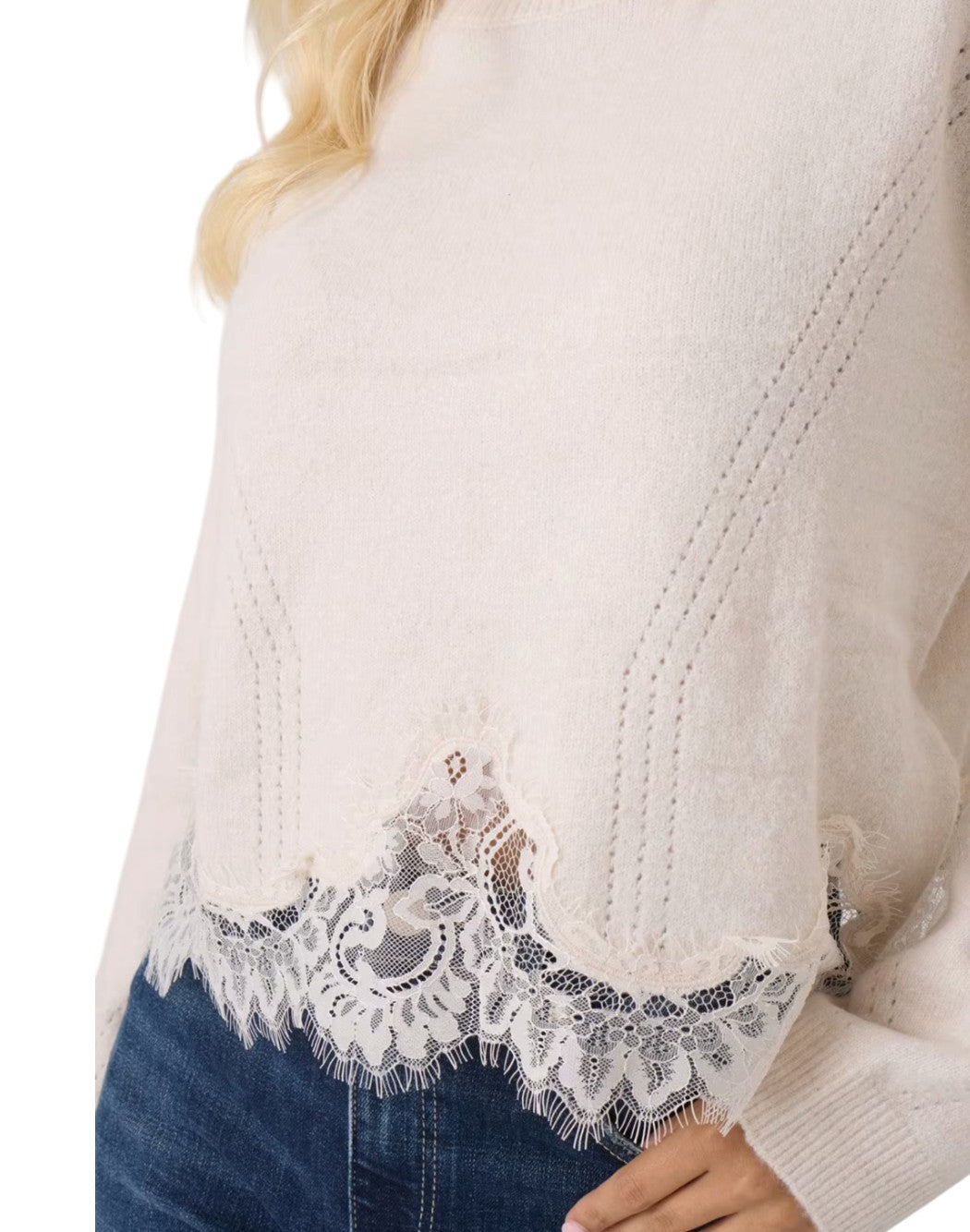 Guess Maglie girocollo da Donna Guess, colore Neutro Neutro