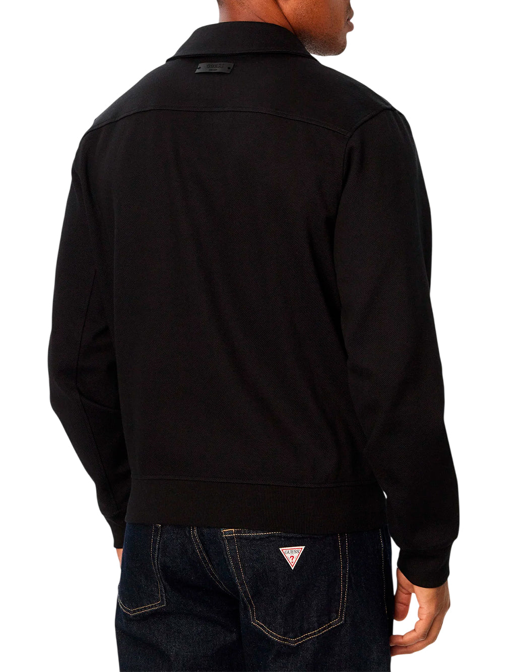 Guess Felpe con zip da Uomo Guess, colore Nero Nero