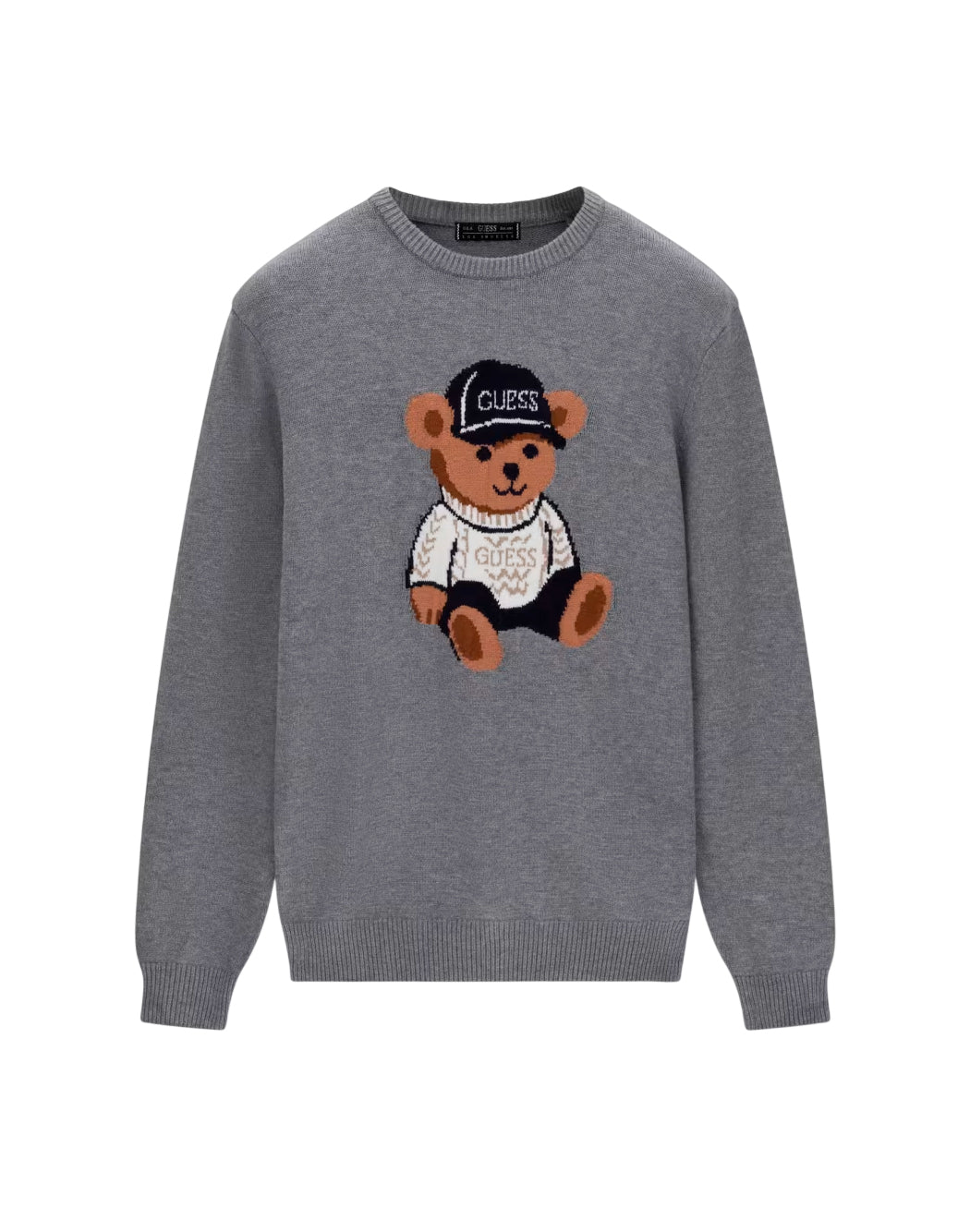 Guess Felpe girocollo da Uomo Guess, colore Grigio Grigio