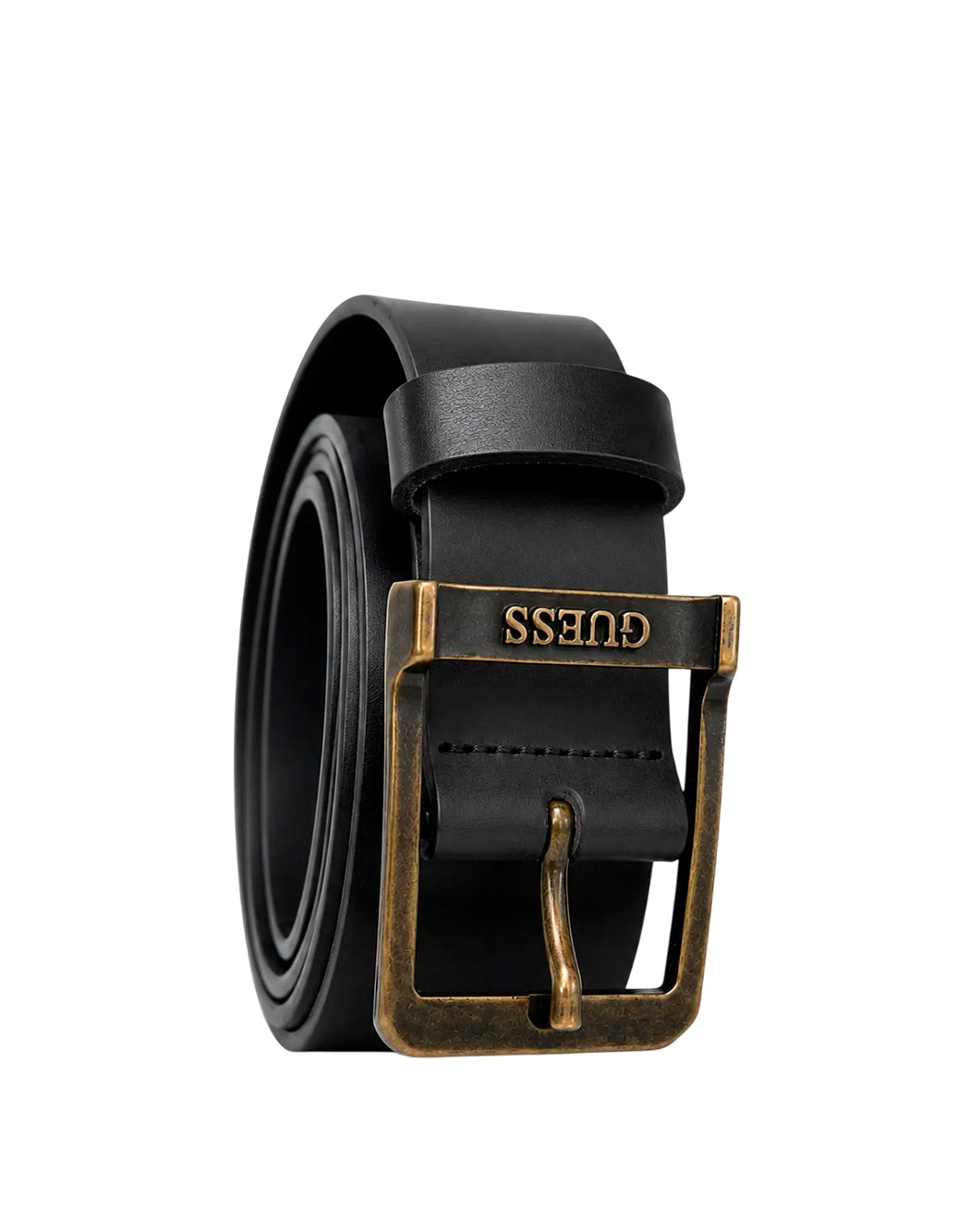 Guess Cinture in pelle da Uomo Guess, colore Nero Nero