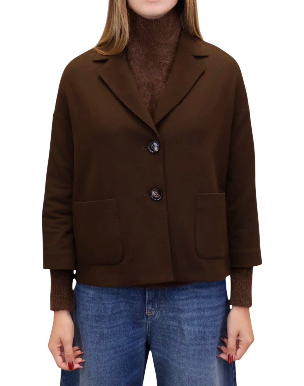 Circolo 1901 Giacche casual da Donna Circolo 1901, colore Marrone Marrone