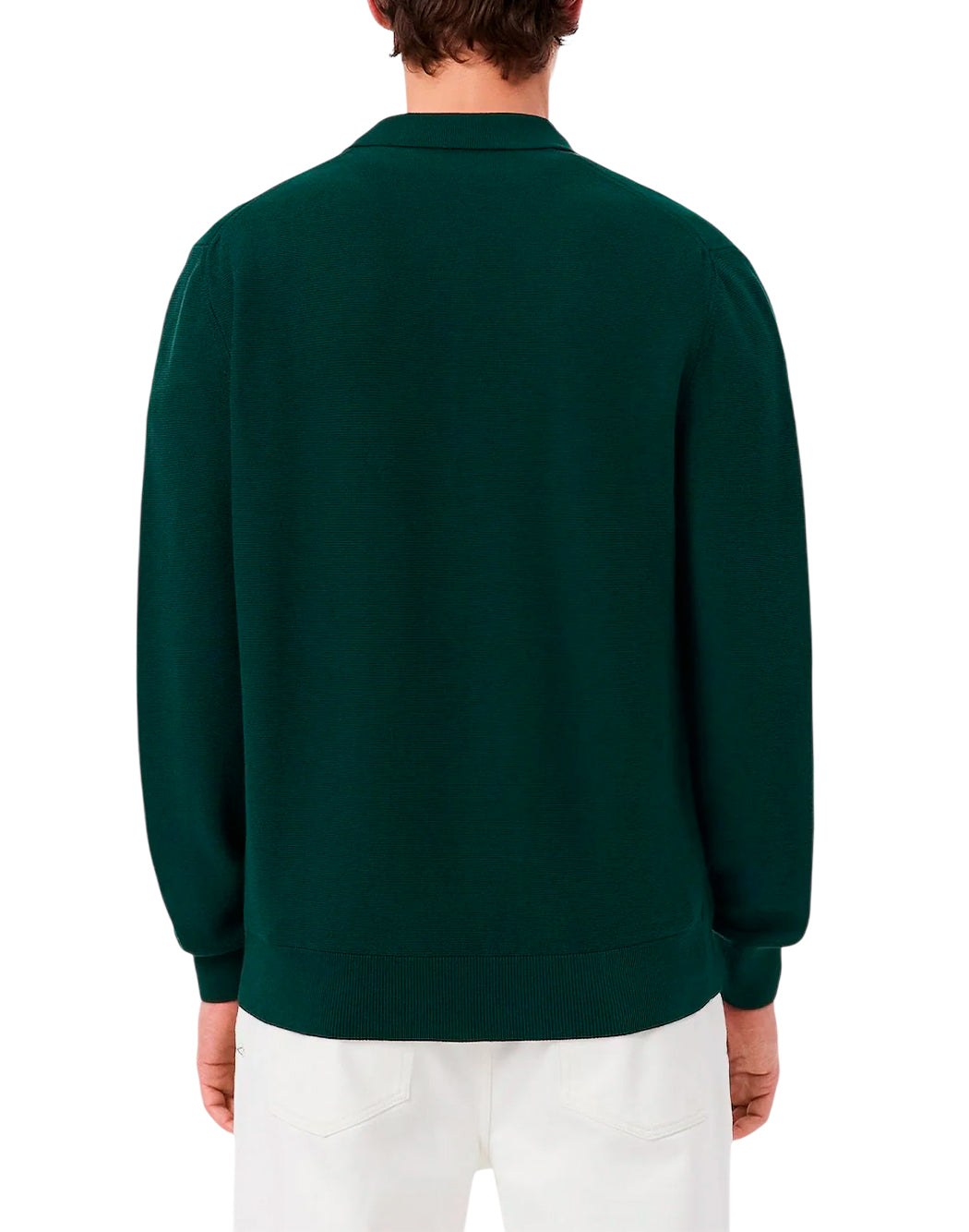 Lacoste Polo maniche lunghe da Uomo Lacoste, colore Verde Verde