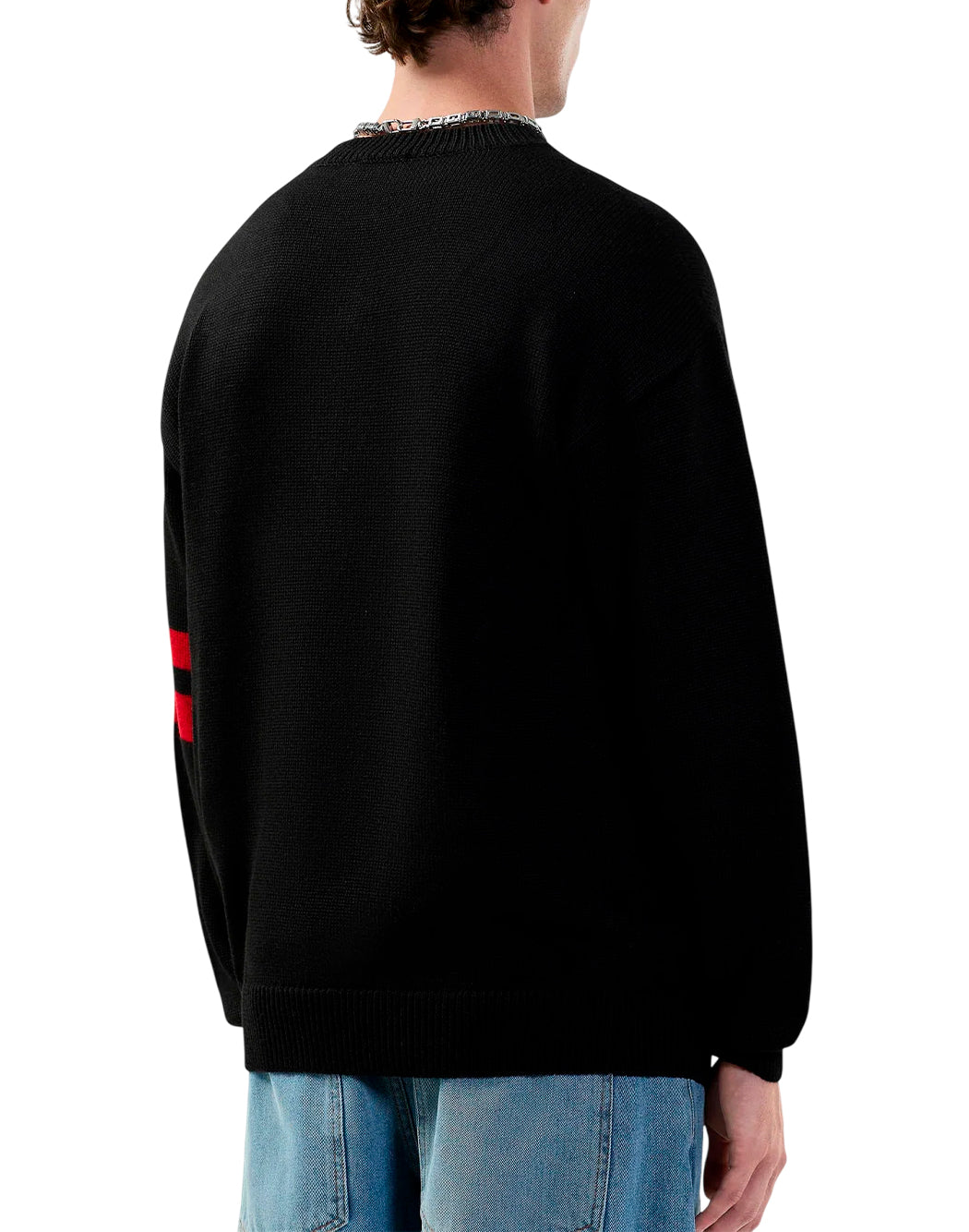 Gcds Maglie girocollo da Uomo Gcds, colore Nero Nero