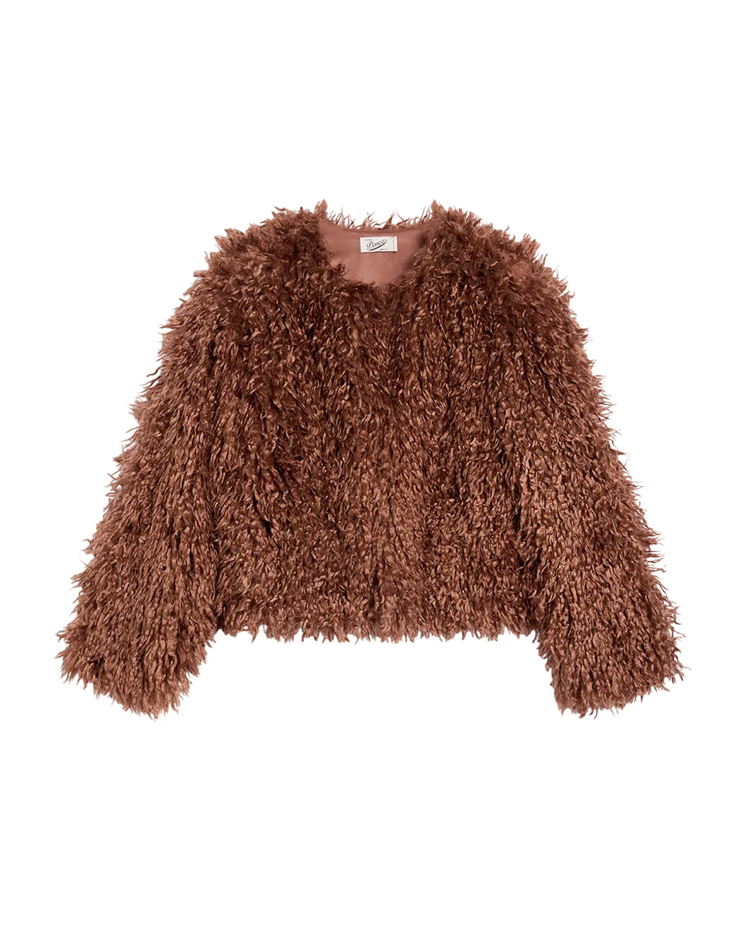 Pence Eco-pellicce da Donna Pence, colore Marrone Marrone