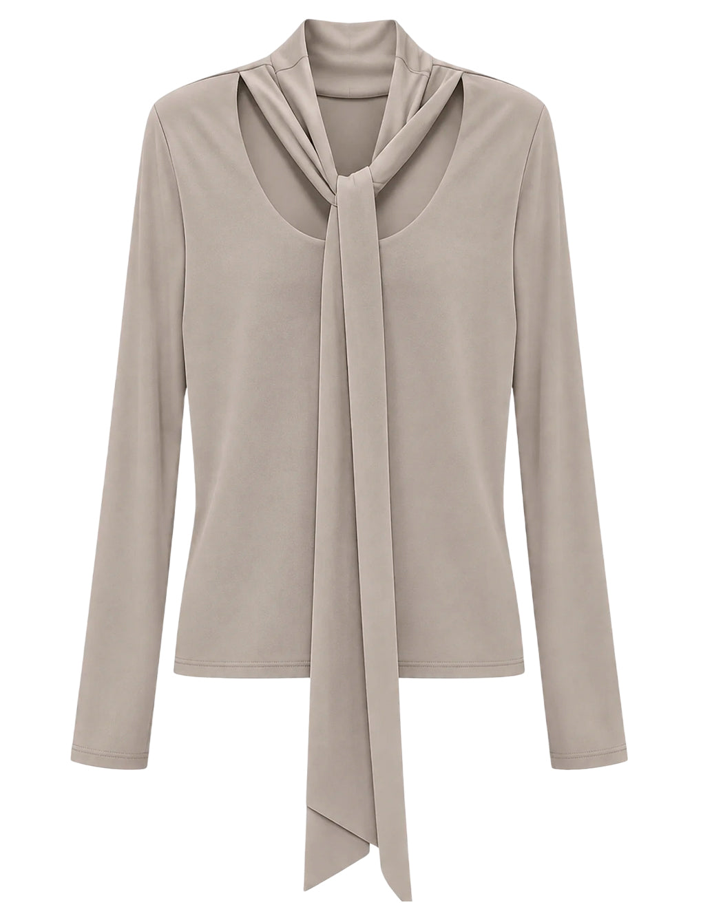 Meimeij T-shirt maniche lunghe da Donna Meimeij, colore Grigio Grigio