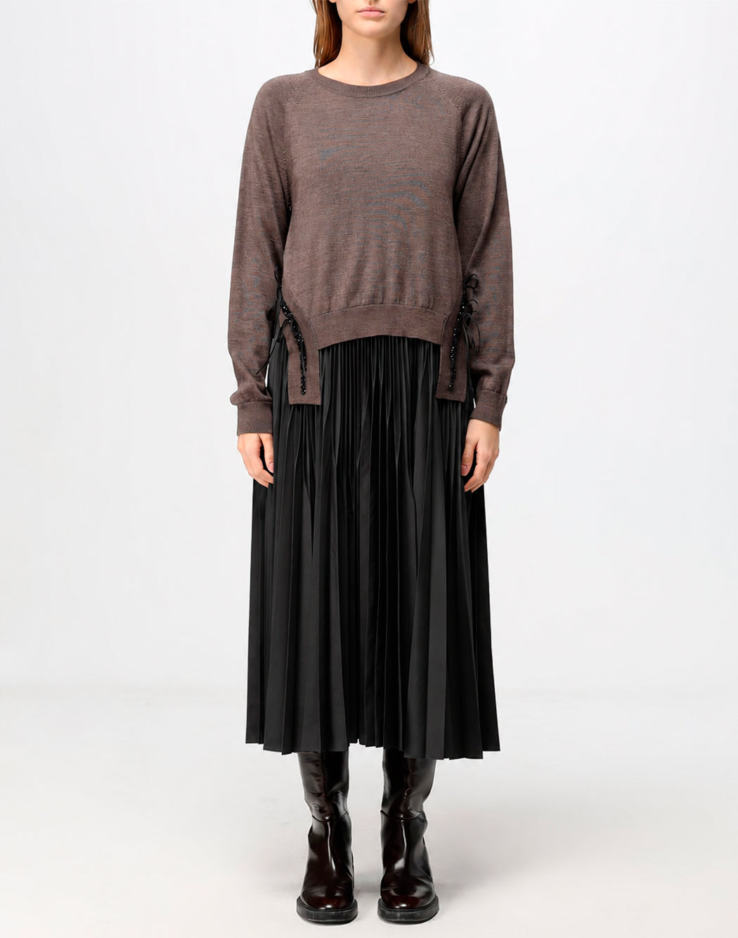 Meimeij Completi con gonna da Donna Meimeij, colore Nero Nero