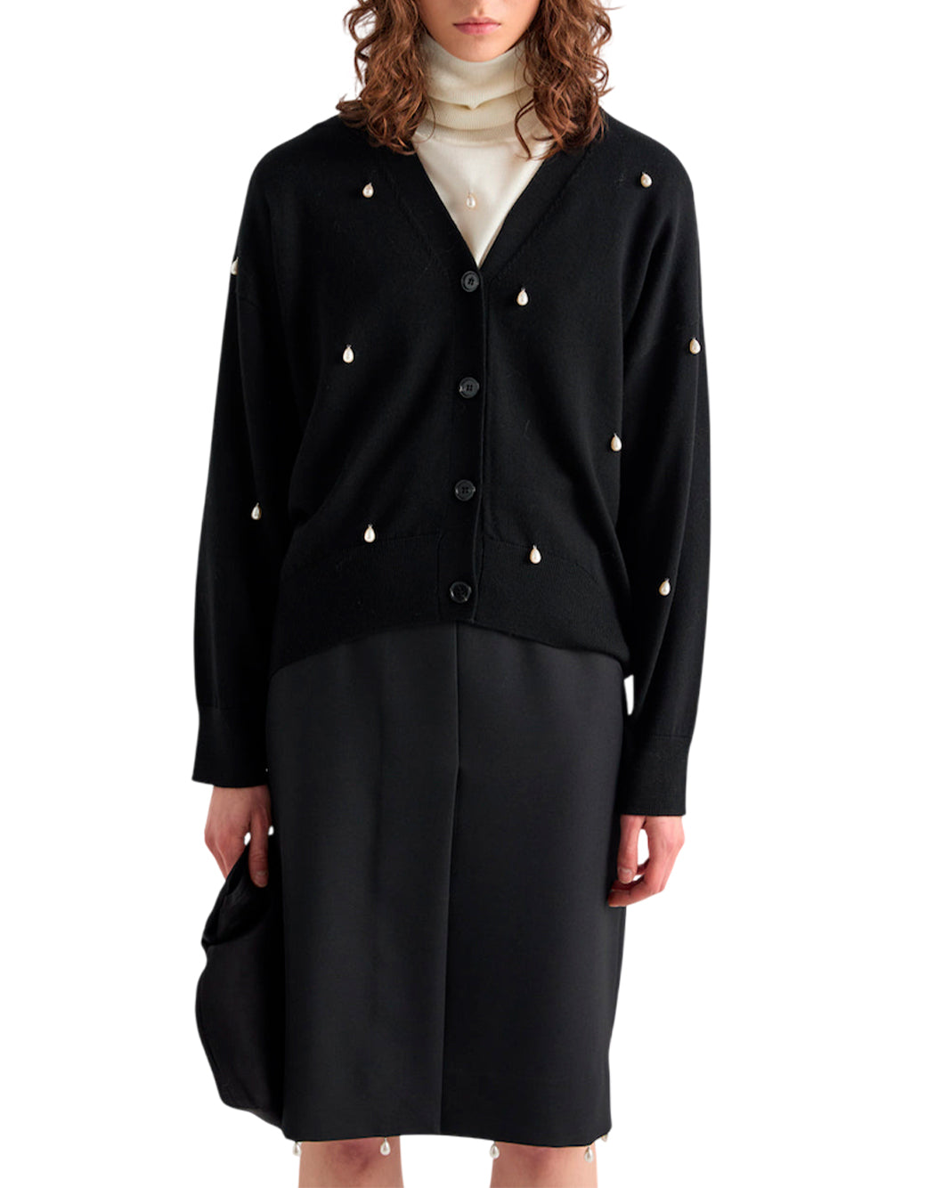 Meimeij Cardigan e giacche in maglia da Donna Meimeij, colore Nero Nero