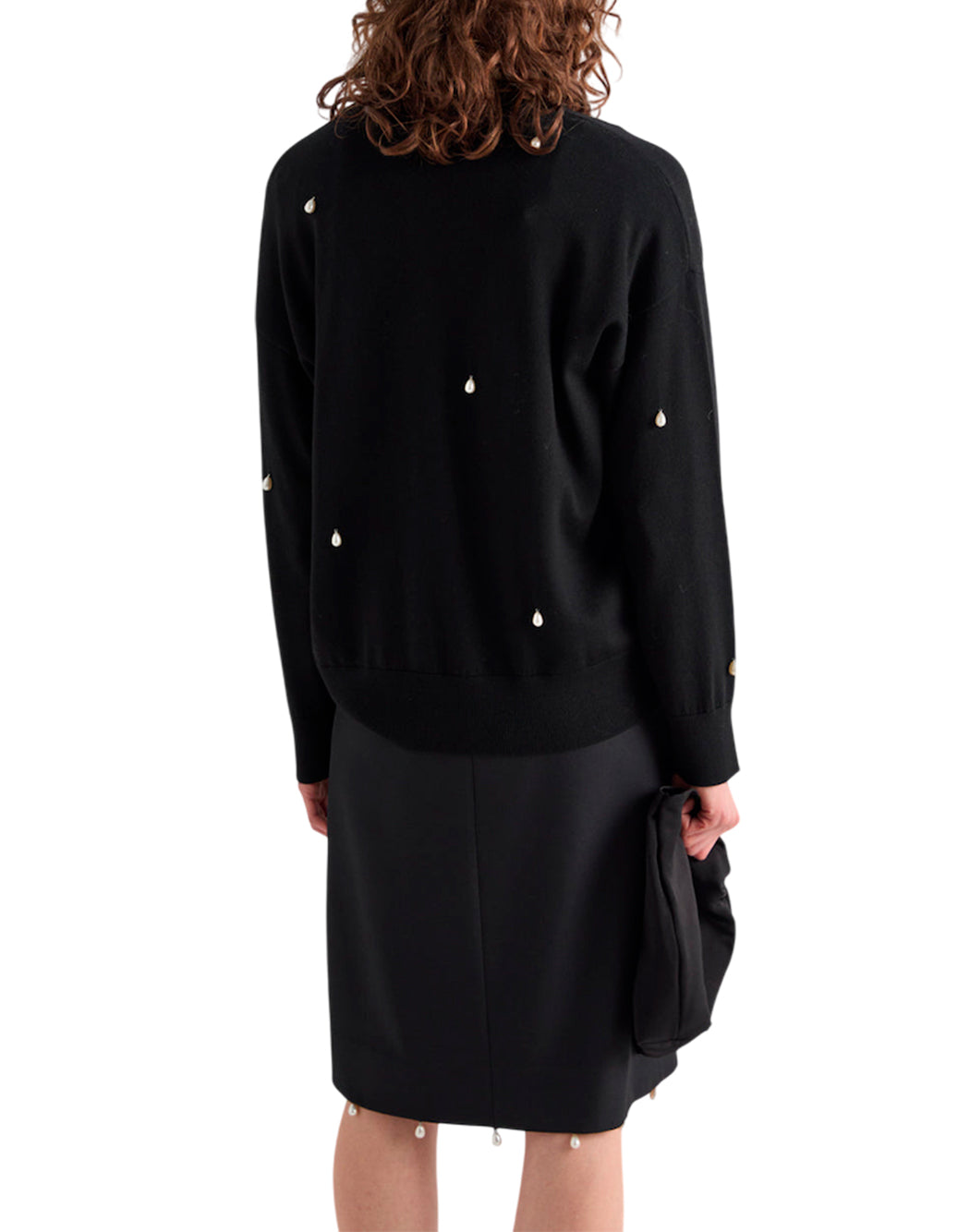 Meimeij Cardigan e giacche in maglia da Donna Meimeij, colore Nero Nero