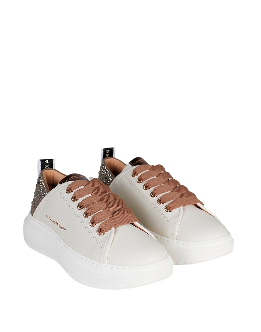 Alexander Smith Sneakers da Donna Alexander smith, colore Bianco Bianco