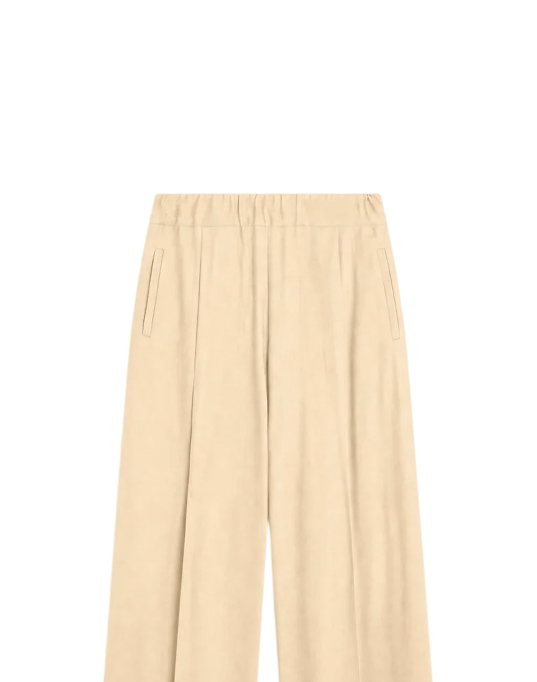 Semi-couture Pantaloni flared da Donna Semi-couture, colore Neutro Neutro
