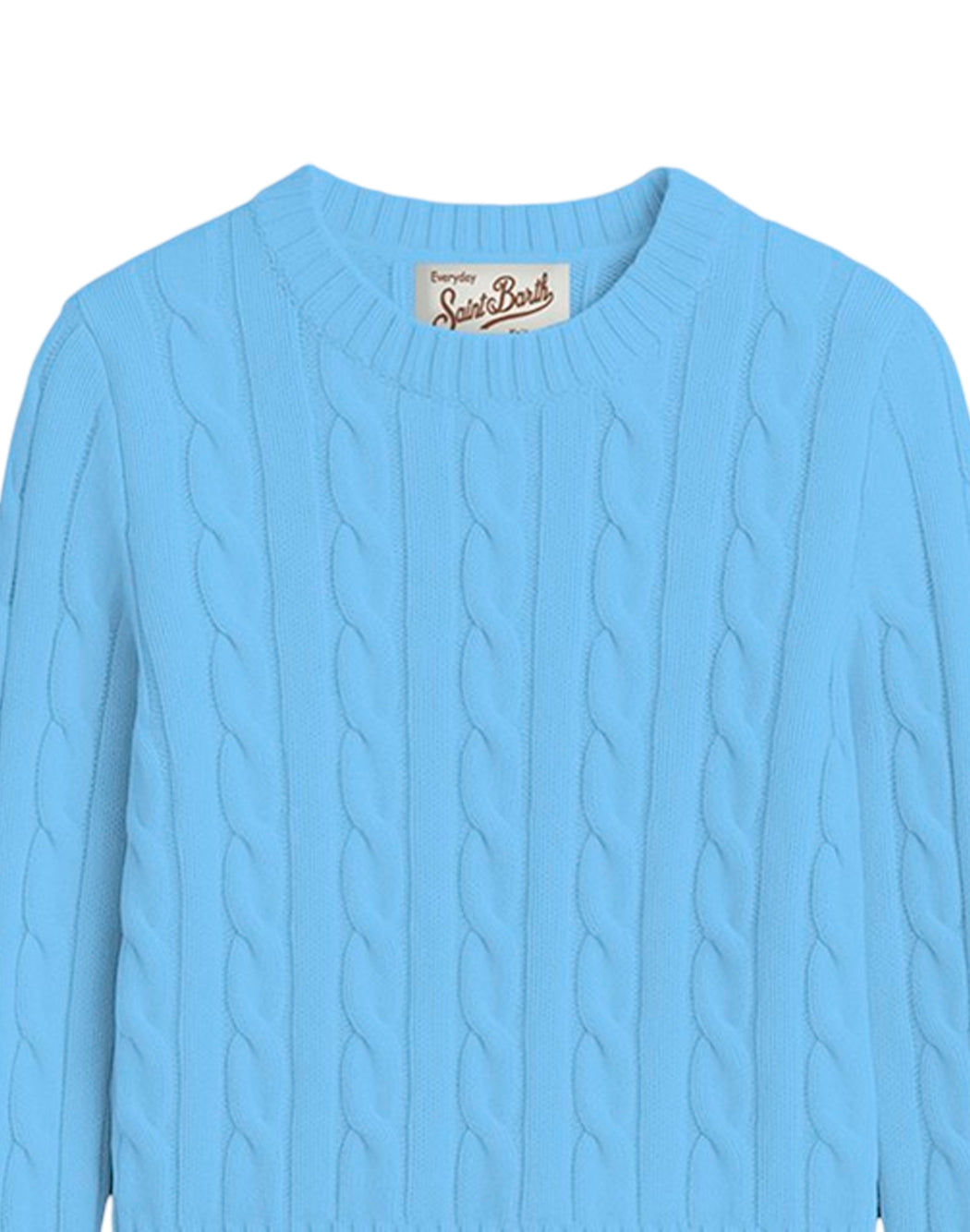 Mc2 Saint Barth Maglie girocollo da Donna Mc2 saint barth, colore Azzurro Azzurro