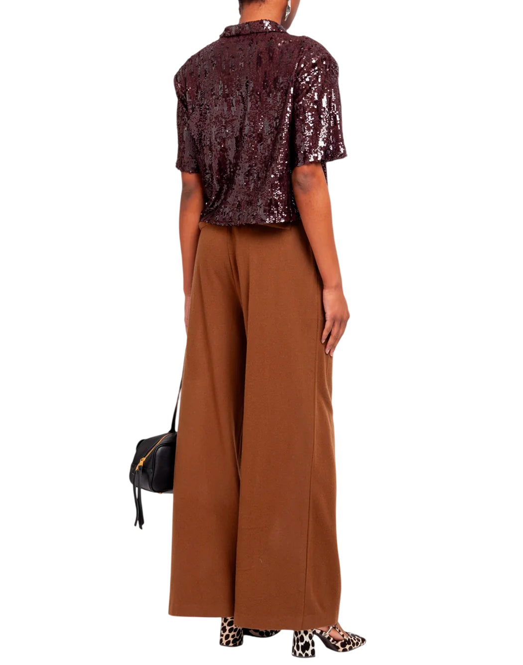 Weili Zheng Camicie casual da Donna Weili zheng, colore Marrone Marrone
