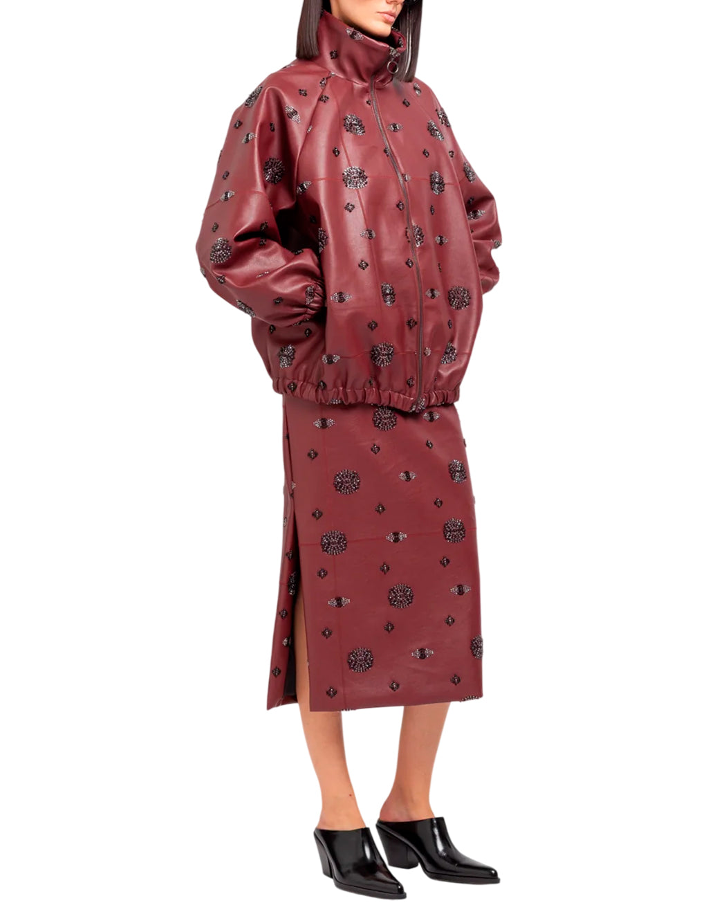 Weili Zheng Bomber da Donna Weili zheng, colore Rosso Rosso