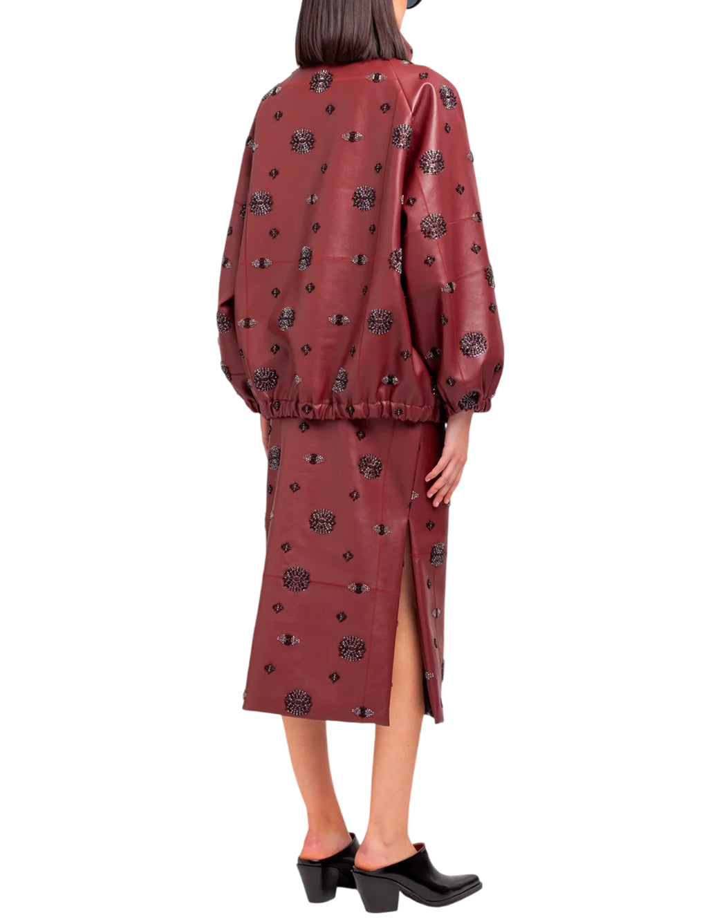 Weili Zheng Bomber da Donna Weili zheng, colore Rosso Rosso