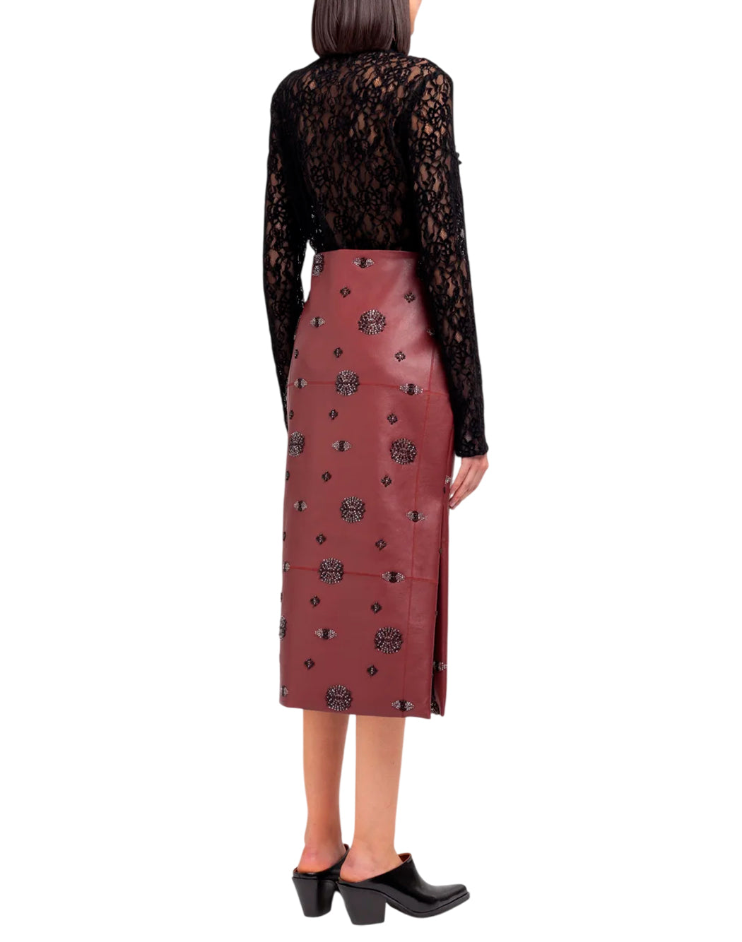 Weili Zheng Gonne midi da Donna Weili zheng, colore Rosso Rosso
