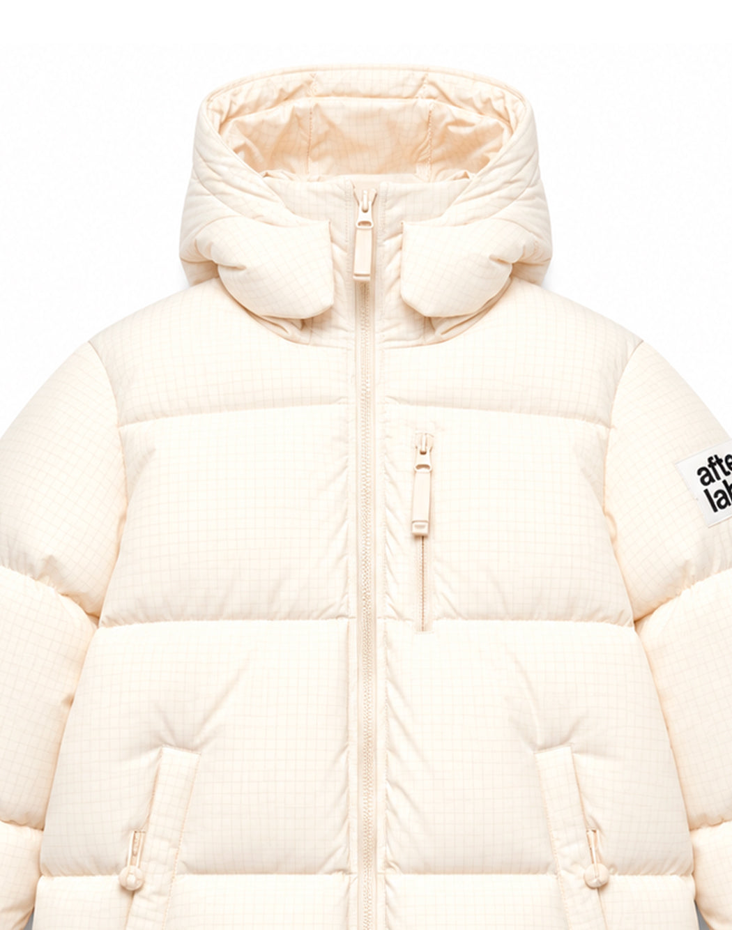 After Label Piumini lunghi da Bambina After label, colore Bianco Bianco