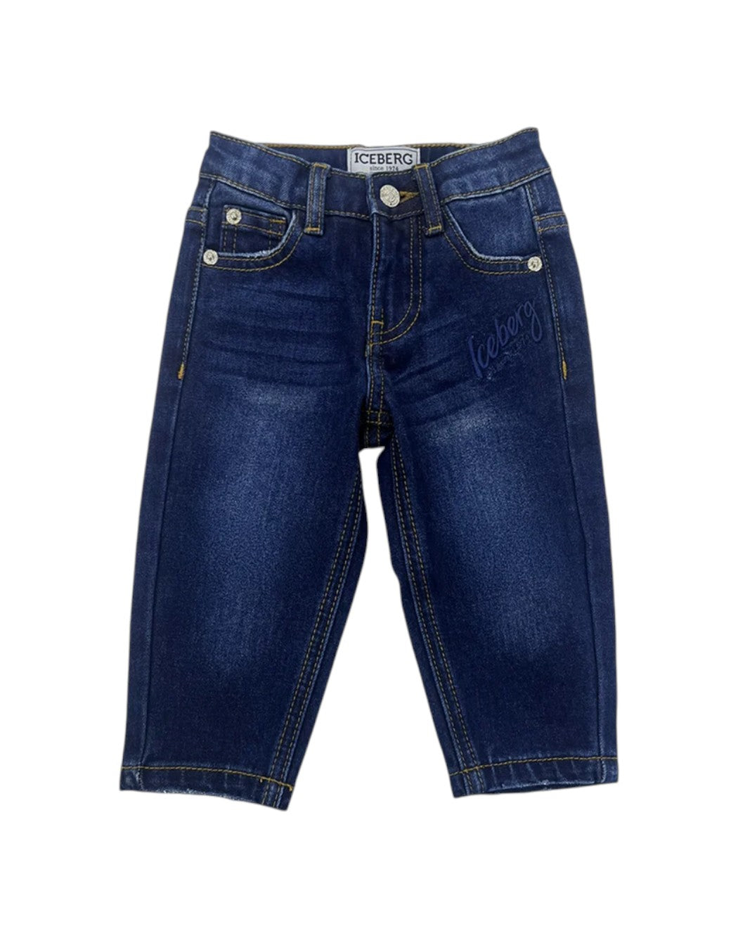 Iceberg Jeans slim da Bambino Iceberg, colore Blu Blu