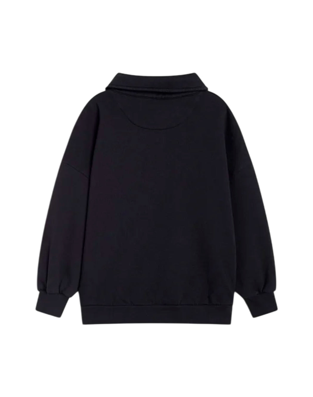 The New Society Polo maniche lunghe da Bambina The new society, colore Blu Blu