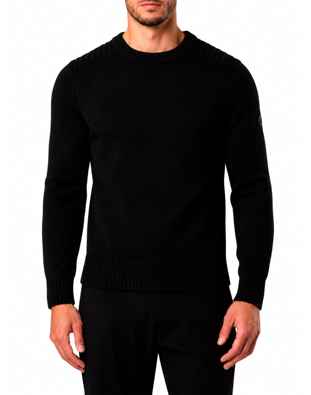 North Sails Maglie girocollo da Uomo North sails, colore Nero Nero