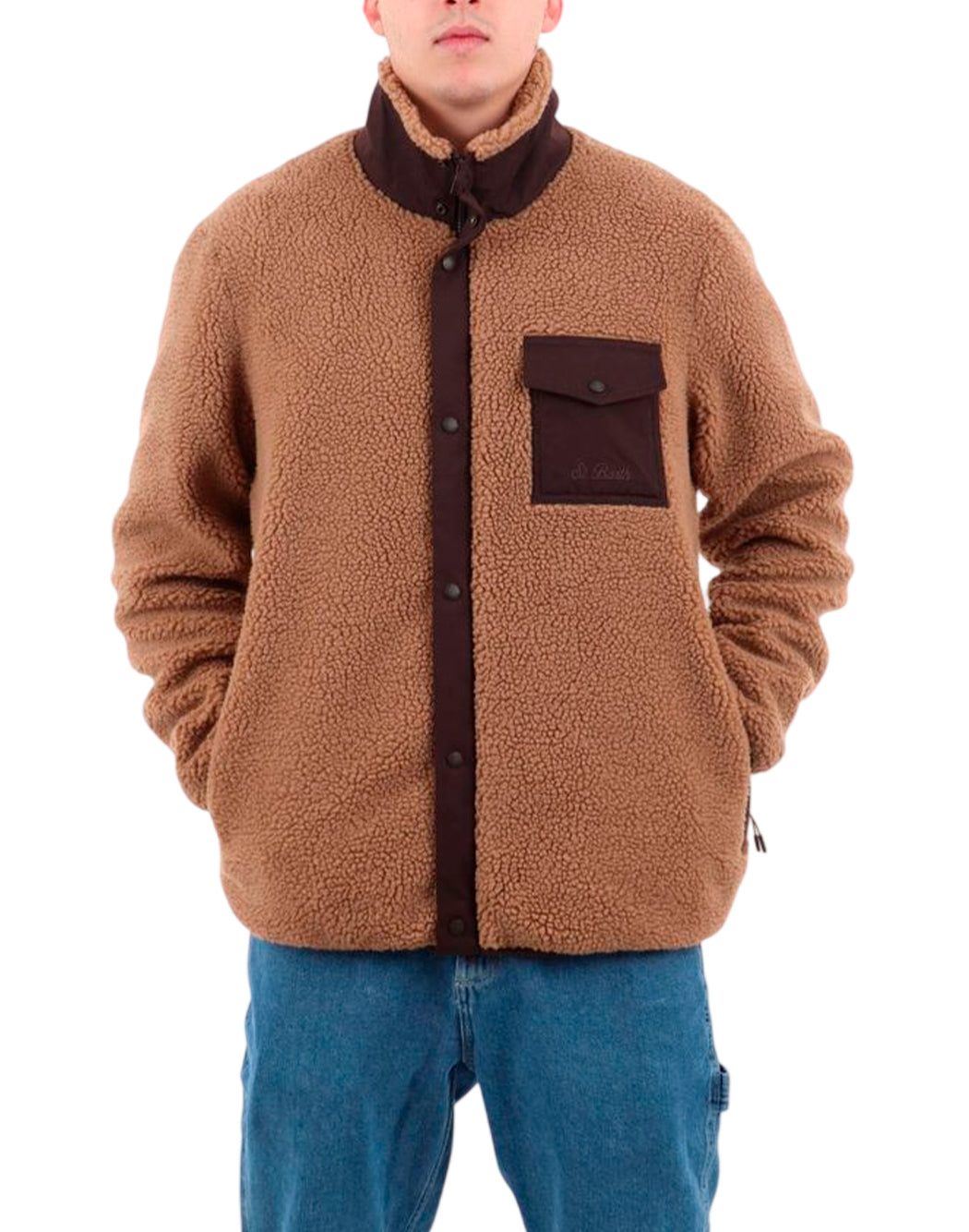 Mc2 Saint Barth Giacche casual da Uomo Mc2 saint barth, colore Marrone Marrone