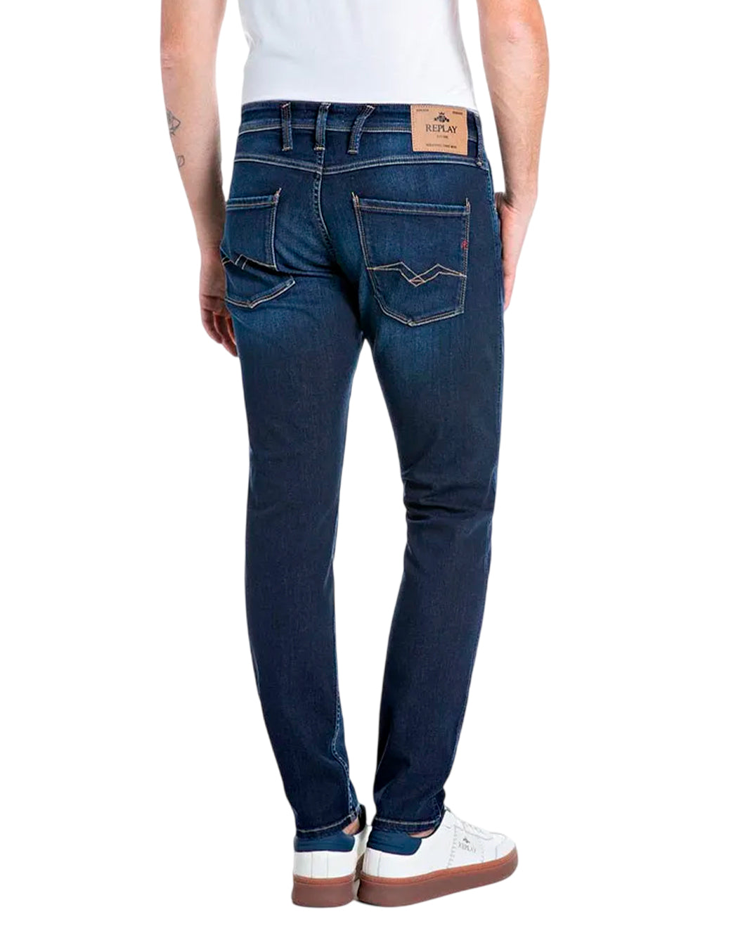 Replay Jeans slim da Uomo Replay, colore Blu Blu