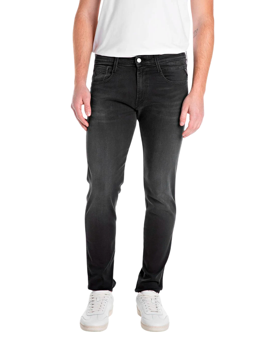 Replay Jeans slim da Uomo Replay, colore Nero Nero
