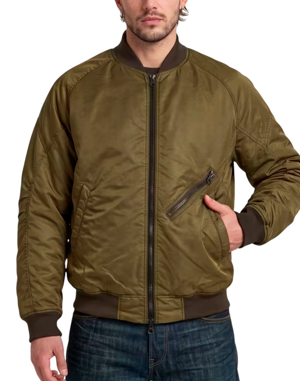 G-star Bomber da Uomo G-star, colore Marrone Marrone