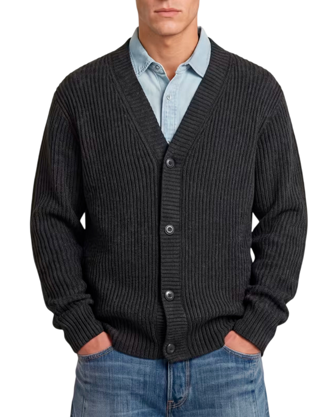 G-star Cardigan e giacche in maglia da Uomo G-star, colore Grigio Grigio
