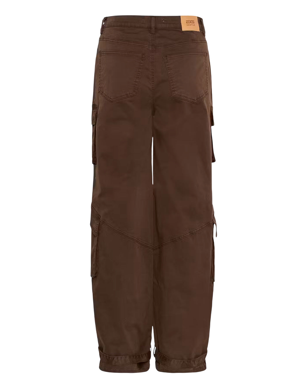 Gestuz Pantaloni cargo da Donna Gestuz, colore Marrone Marrone